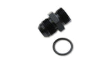 Vibrant -12AN Flare to AN Straight Thread (1-1/6-12) w/ O-Ring Adapter Fitting 16841
