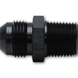 Vibrant 10294 -10AN x 1/2" NPT Straight Adapter Fitting - Aluminum 10294