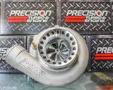 Precision Turbo 6262 Billet CEA Journal Bearing 705HP T3 Vband .82 A/R SP Cover