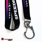 Speed Factory Racing Heat Signature Lanyard Keychain Strap – JDM Style