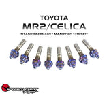SpeedFactory Racing Titanium Exhaust Manifold Stud Kit for Toyota MR2 / Celica