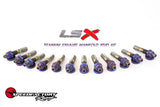 SpeedFactory Titanium Exhaust Manifold Stud Kit for Chevrolet/GM LSX