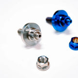 SpeedFactory Racing Titanium Cam Gear Stud Kit - D-Series BURNT 12 Point Nut