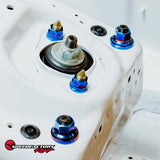 SpeedFactory Racing Titanium Upper Shock / Strut Hardware Kit Raw