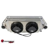 SpeedFactory Racing Dual Backdoor Intercooler | Tucked Radiator Combo B D F H Series 16AN
