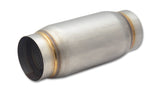 Vibrant SS Stainless Steel Race Muffler 3" Inlet/outlet X 9" Long 1769 - HPTautosport