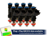 Fuel Injector Clinic 445cc (50 lbs/hr FP) FIC Fuel Injector Set for LS2 engines