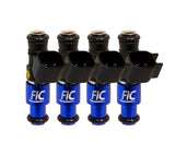 FIC 1440cc Fuel Injector Set for VW Audi 1.8T 2.0T 4-Cyl 53mm EV14 High Impedance