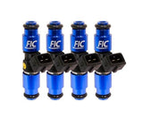 Fuel Injector Clinic 1650cc FIC Fuel Injector Set for VW / Audi (4 cyl, 64mm)
