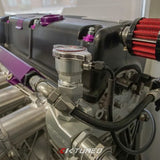 K-Tuned 3AN Line - 90 Degree / Straight - 36" Long - KTD-OL-936