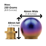 POCO-Ti Burnt Titanium Low Profile Shift Knob (M10x1.5) 1958