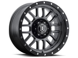 ICON ALLOYS ALPHA GUN MTL - 17 X 8.5 / 6 X 5.5 / 0MM / 4.75" BS