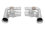 SOUL Side Muffler Bypass Pipes (Valved) for 14-19 Porsche 991 GT3