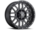 ICON ALLOYS ALPHA SAT BLK MILL WIN - 20 X 9 / 8 X 170 / 0MM / 5" BS