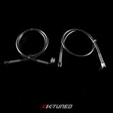 K-Tuned 3AN Line - Straight / Straight - 12" Long - KTD-OL-012