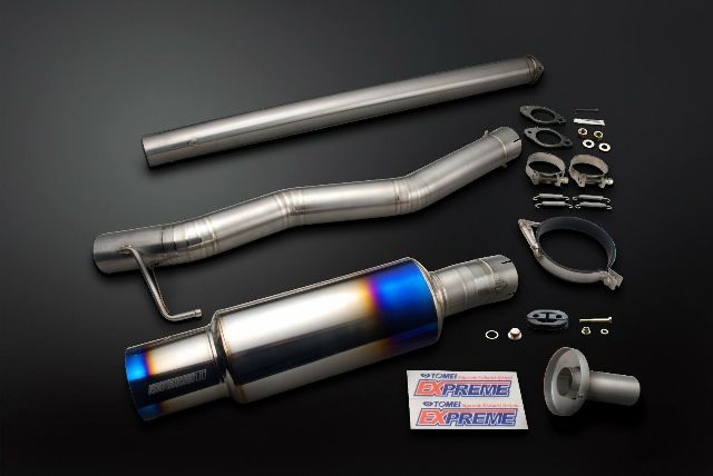 Tomei Titanium Cat-Back Exhaust for 2003-06 Mitsubishi EVO 7 8 9