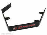 Drag Cartel SCATTER SHIELD STEEL WITH INTERG COIL PACK MOUNT POWDER COATED BLK