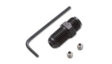 Vibrant -4AN x 7/16-24" Oil Restrictor Fitting Kit w/ 2 additional Brass Jets 10287