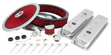 Spectre Deluxe Engine Dress Up Kit - Red for SB Chevy Centerbolt