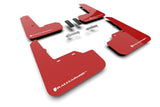 Rally Armor 22-25 Subaru WRX Red UR Mud Flap w/White Logo