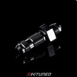 K-Tuned 3AN Steel Bulkhead fitting, 90 degree - 3BH-S90