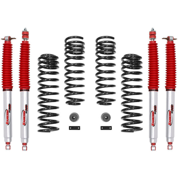 Rancho Front&Rear Suspension Sys-Master Part Num/One Box for 07-17 Jeep Wrangler