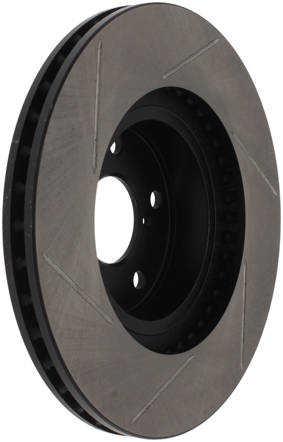 StopTech Power Slot 00-05 Legacy / 7/98-08 Impreza Front Left SportStop Slotted Rotor