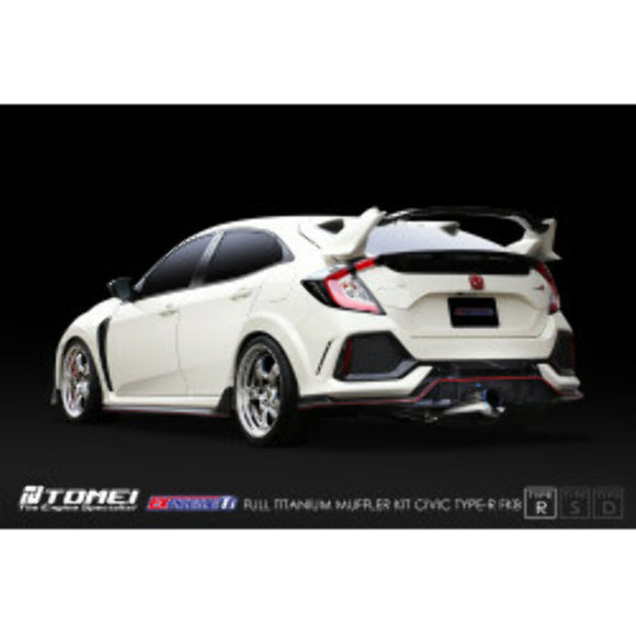 FULL TITANIUM MUFFLER EXPREME Ti CIVIC TYPE-R FK8 TYPE-R