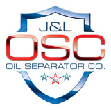 JLT Passenger Side Oil Separator 3.0 - Black Anodized for 11-17 Ford Mustang GT