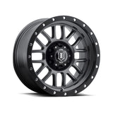 ICON ALLOYS ALPHA GUN MTL - 17 X 8.5 / 5 X 5 / 0MM / 4.75" BS
