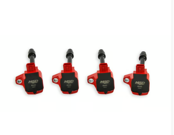 MSD Ignition Coil Blaster Series For 2015-2020 Honda 1.5L/2.0L Turbo - Red