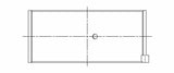 ACL Race Rod Bearings Set DSM 2G 7-BOLT Eclipse 4G64 4G63 Standard 4B1185H-.025