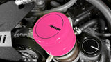 PERRIN 2015+ Subaru WRX/STI Oil Filter Cover - Hyper Pink