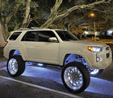Oracle LED Illuminated Wheel Rings - Double LED - White
