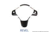 Revel GT Dry Carbon Steering Wheel Insert Cover 3pc for Tesla Model 3