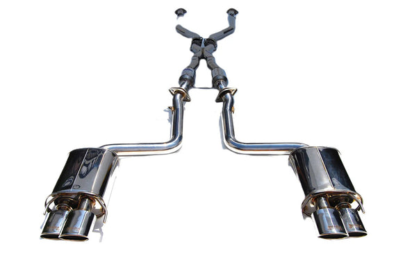 Invidia 14+ Lexus RCF Q300H w/ Rolled Stainless Steel Tips Cat-Back Exhaust