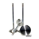 GSC P-D 4G63T Evo 1-9 / 90-98 DSM Chrome Polished Exhaust Valve - 30.5mm Head (STD) - SET 8