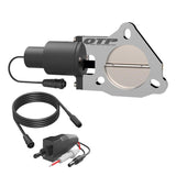 QTP Quicktime Performance QTEC30 3" Electric Exhaust Cutout 3-Bolt Flange