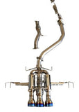 Invidia 24+ Acura Integra Type-S DE5 R400 Cat-Back Exhaust system - Single Layer Ti Tip