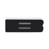 ORACLE Lighting Universal Illuminated LED Letter Badges - Matte Blk Surface Finish - B