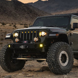 Baja Designs 18-25 Jeep Wrangler JL  20-25 Gladiator JT DOT LP6 LED Headlight Kit - Clear/White