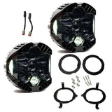 Baja Designs 18-25 Jeep Wrangler JL  20-25 Gladiator JT DOT LP6 LED Headlight Kit - Clear/White