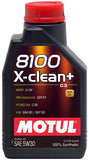 Motul 1L Synthetic Engine Oil for 8100 5W30 X-CLEAN - LL04- MB 229.51- 504.00-507.00