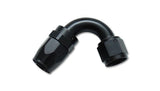 Vibrant -8AN Straight Hose End Fitting – T6061 Aluminum, Black Anodized