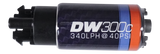 DeatschWerks 340lph DW300C Compact Fuel Pump w/o Mounting Clips