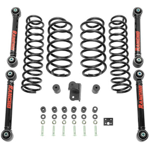 Rancho Front and Rear RS6503B Susp Sys-Master Part Num/One Box for 97-06 Jeep TJ