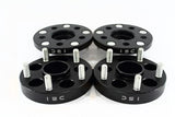ISC Suspension 5x100 Hub Centric Wheel Spacers 25mm Black (Pair)