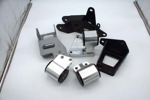 Hasport K24 Engine Mount kit with K24 Accord/TSX Tran for 94-97 Accord Most Ext