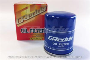GReddy OX-03 Oil Filter - 3/4 -16UNF Inlet/ 65mm Diameter/90mm Tall