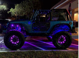 Oracle LED Illuminated Wheel Rings - ColorSHIFT - 15in. - ColorSHIFT No Remote
